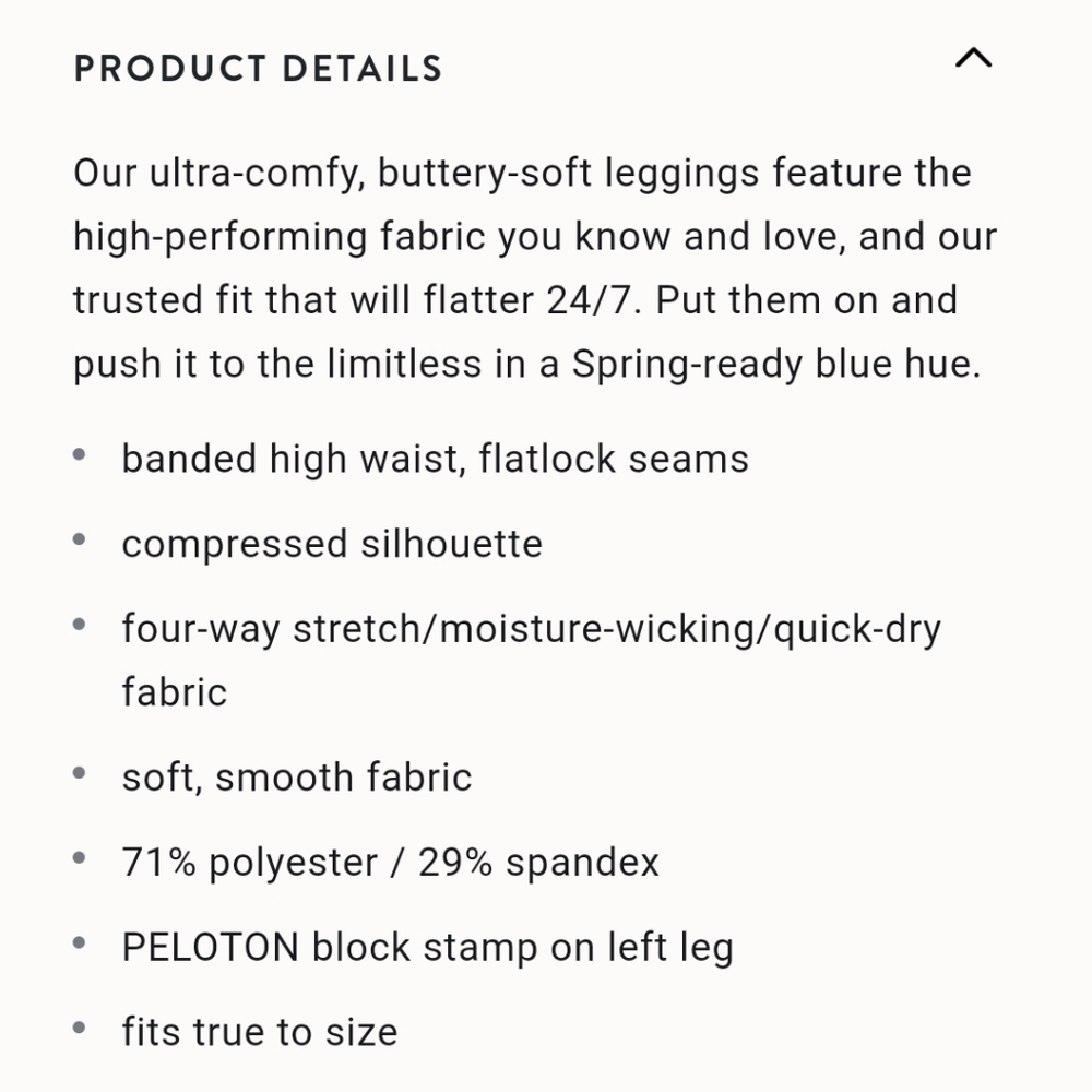 People cadence hi-rise legging light blue - Picture 8 of 8